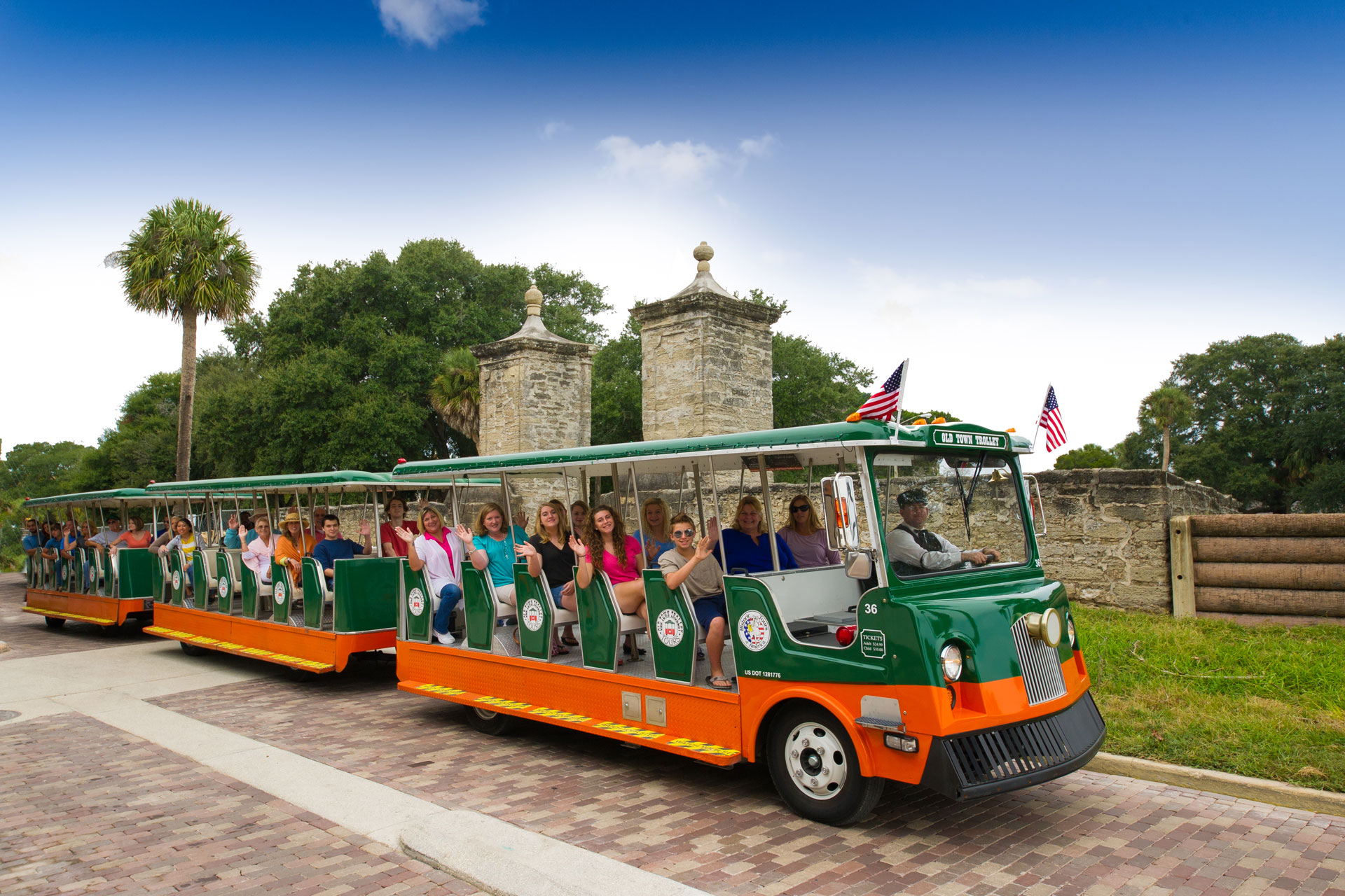 Image result for st augustine trolley