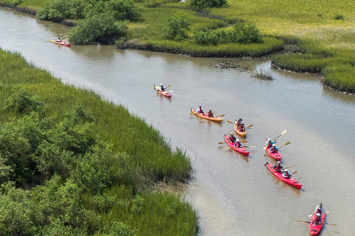 Explore natural St. Augustine by kayak!