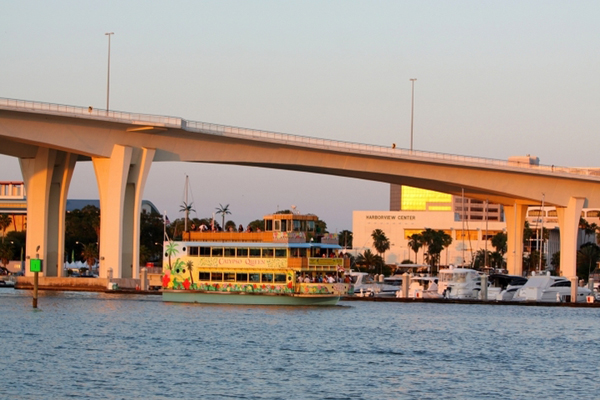 Take in the sights of Clearwater harbor
