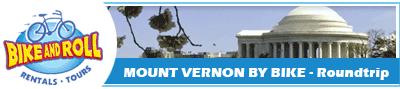 Mount Vernon By Bike-Roundtrip
