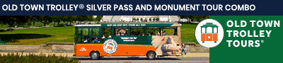 Old Town Trolley Silver Pass and Monument Tour Combo