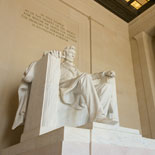 One Stop along the way at the Lincoln Memorial