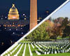 Monuments by Moonlight and Arlington Cemetery Tour Package